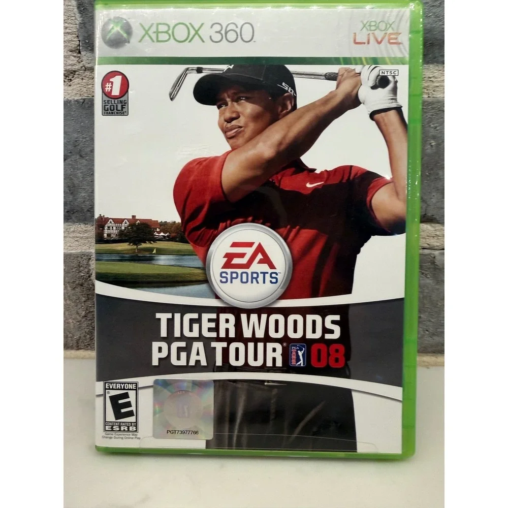 Tiger Woods PGA Tour 08 Xbox 360 EA Sports Golf‎ Game Complete with Manual